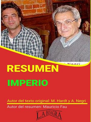 cover image of Resumen de Imperio de M. Hardt y A. Negri
